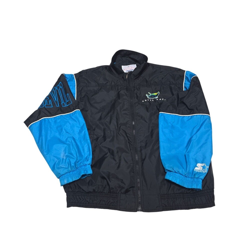 Size L - Vintage 90’s Tampa Bay Devil Rays Starter Windbreaker Rare
